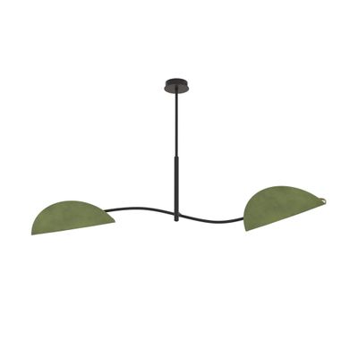 Emibig Lighting Taklampa LOTUS 2 BL GRÃ–N