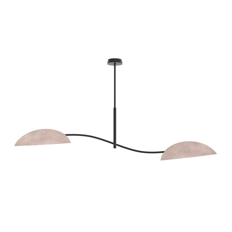 Emibig Lighting Taklampa LOTUS 2 BL GRÃ…