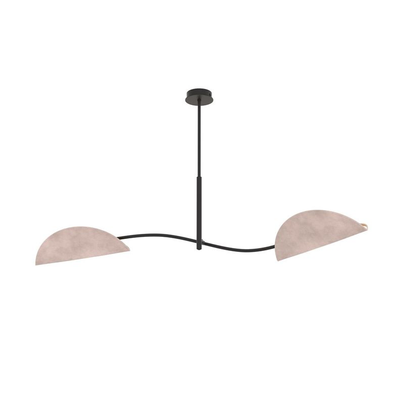 Emibig Lighting Taklampa LOTUS 2 BL GRÃ…