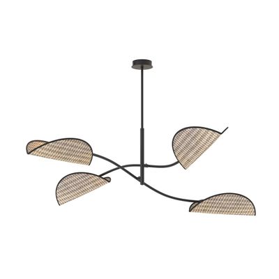 Emibig Lighting Taklampa LOTUS 4 BL NATURLIG