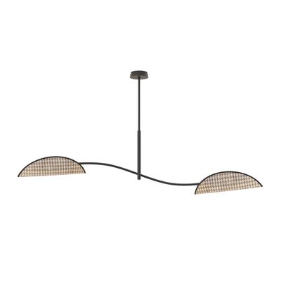 Emibig Lighting Taklampa LOTUS 2 BL NATURLIG