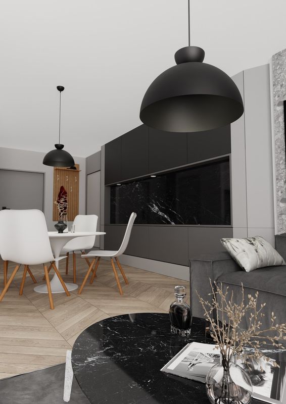 Emibig Lighting Taklampa LUNARO 1L BL SVART