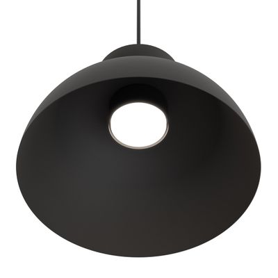 Emibig Lighting Taklampa LUNARO 1S BL SVART