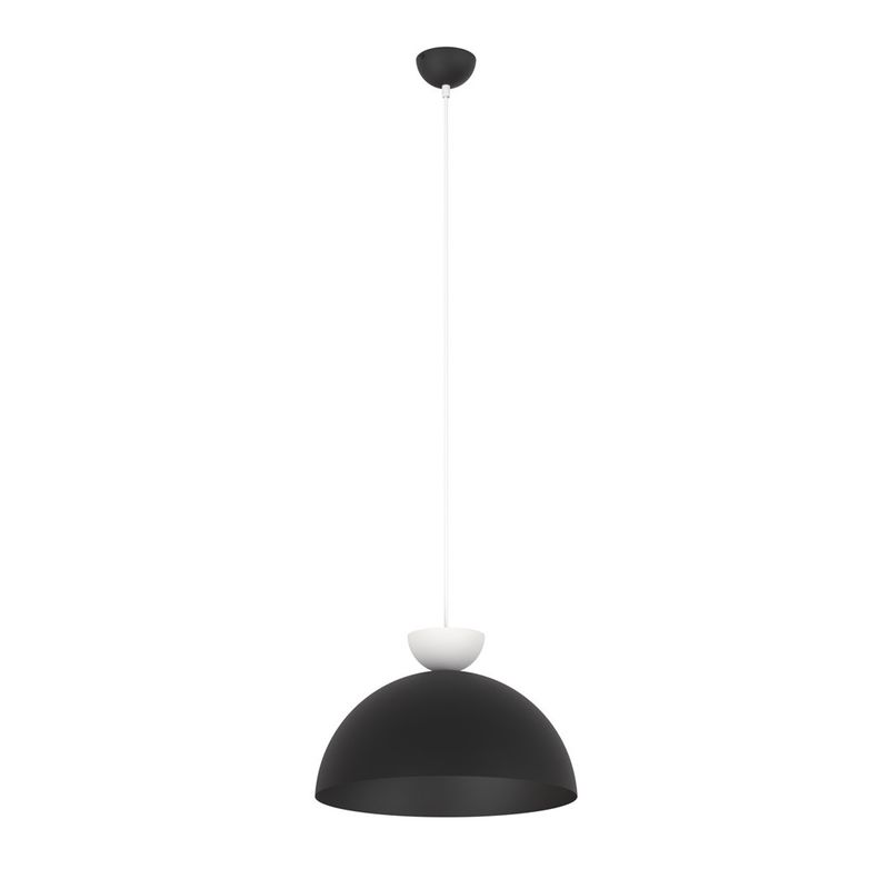 Emibig Lighting Taklampa LUNARO 1L BL SVART/VIT