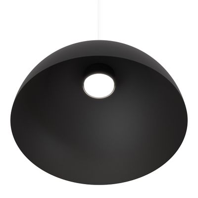 Emibig Lighting Taklampa LUNARO 1L BL SVART/VIT