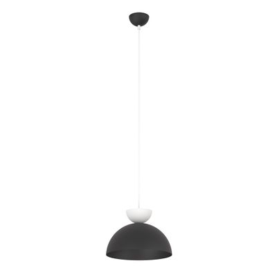 Emibig Lighting Taklampa LUNARO 1S BL SVART/VIT