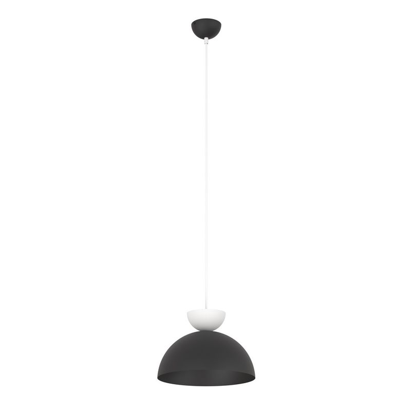 Emibig Lighting Taklampa LUNARO 1S BL SVART/VIT