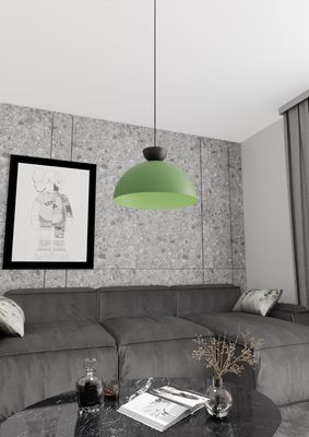 Emibig Lighting Taklampa LUNARO 1L BL GRÃ–N
