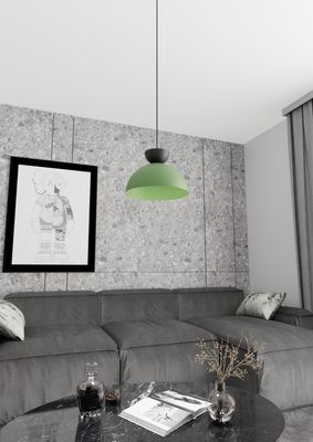 Emibig Lighting Taklampa LUNARO 1S BL GRÃ–N