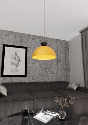 Emibig Lighting Taklampa LUNARO 1L BL ORANGE