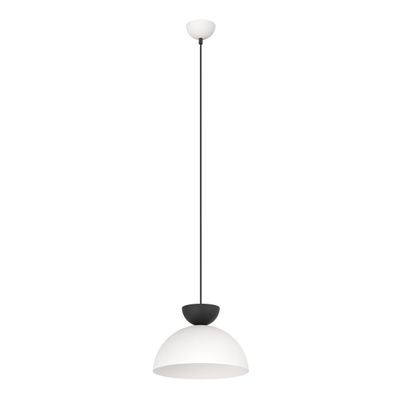 Emibig Lighting Taklampa LUNARO 1S BL VIT/SVART
