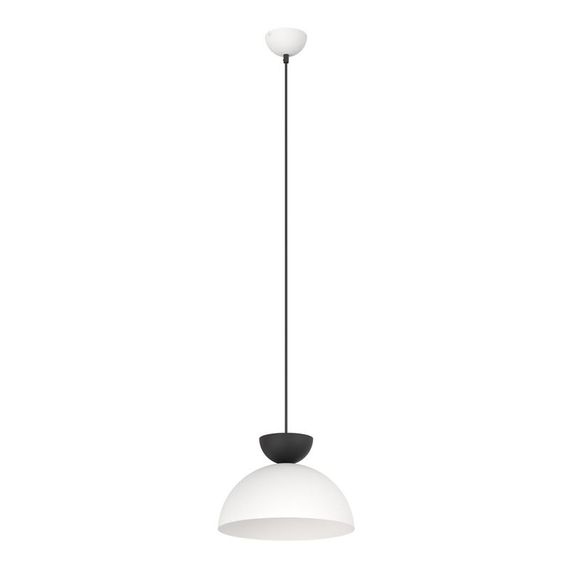 Emibig Lighting Taklampa LUNARO 1S BL VIT/SVART