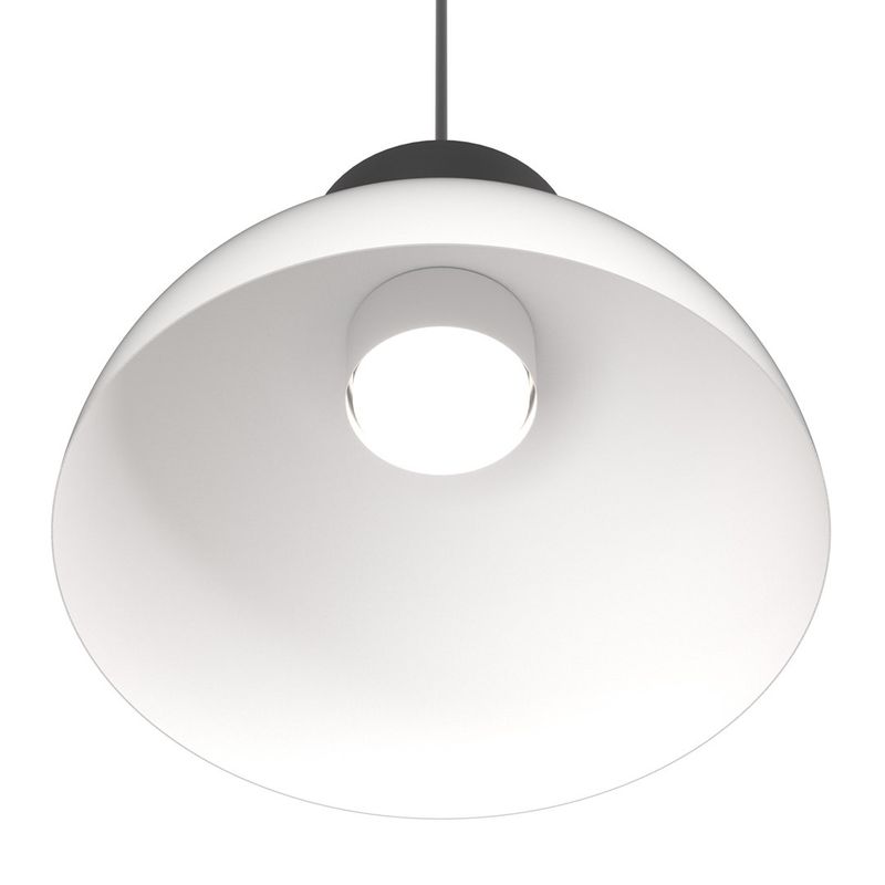 Emibig Lighting Taklampa LUNARO 1S BL VIT/SVART