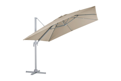 Brafab Linz frihängande parasoll 300 cm Khaki/Light Grey