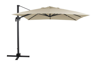 Brafab  Linz frihängande parasoll Antracit/khaki 300 cm