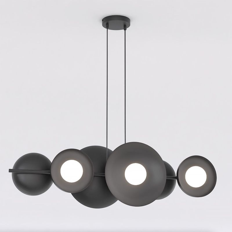 Emibig Lighting Taklampa VOLUM 6 SVART