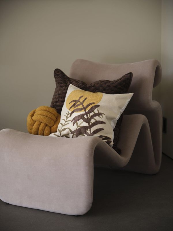 Svanefors Zen Kuddfodral Saffran 45x45 cm