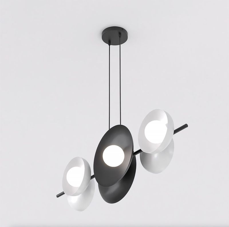 Emibig Lighting Taklampa VOLUM 6 BL VIT