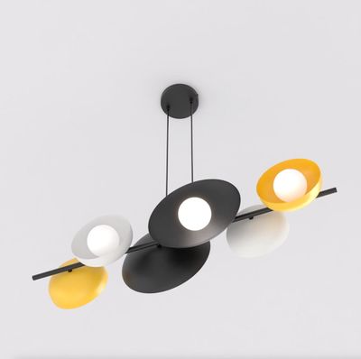 Emibig Lighting Taklampa VOLUM 6 BL MIX