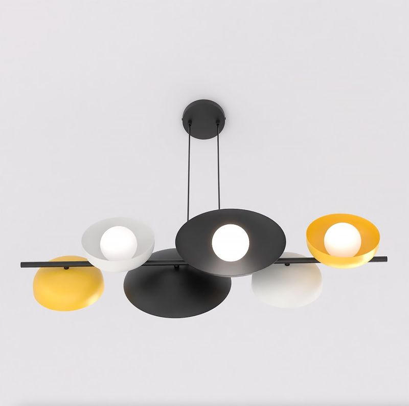 Emibig Lighting Taklampa VOLUM 6 BL MIX