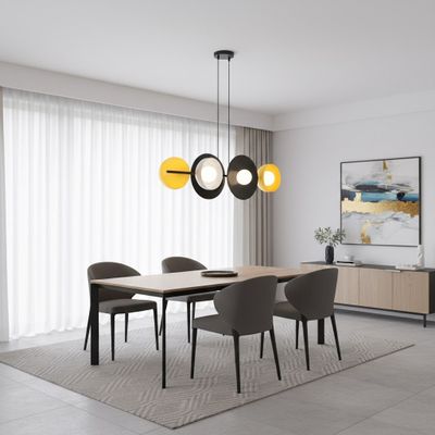 Emibig Lighting Taklampa VOLUM 6 BL MIX