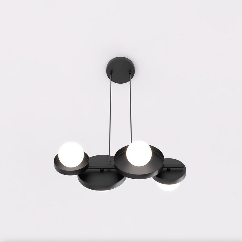 Emibig Lighting Taklampa MODEL 4 SVART