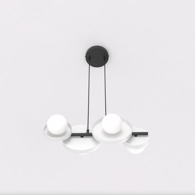 Emibig Lighting Taklampa MODEL 4 BL VIT