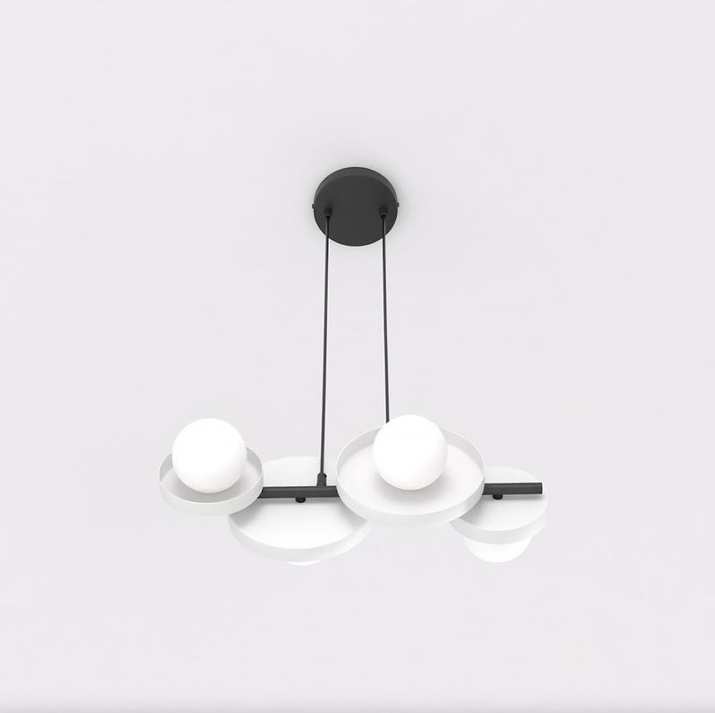 Emibig Lighting Taklampa MODEL 4 BL VIT