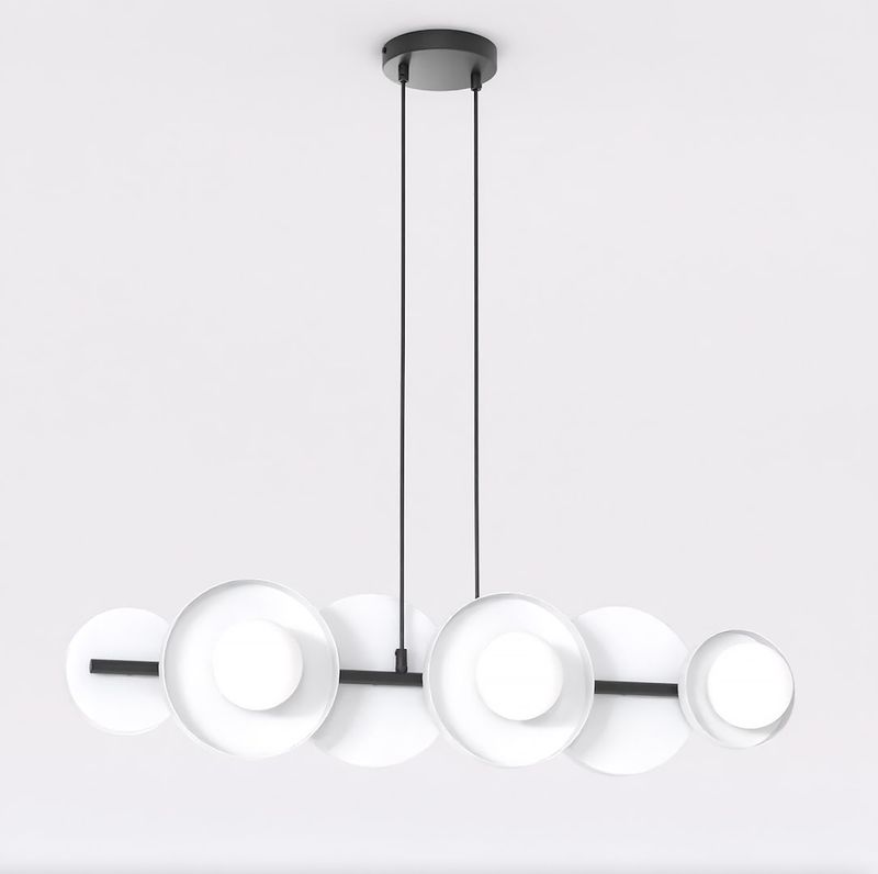 Emibig Lighting Taklampa MODEL 6 BL VIT
