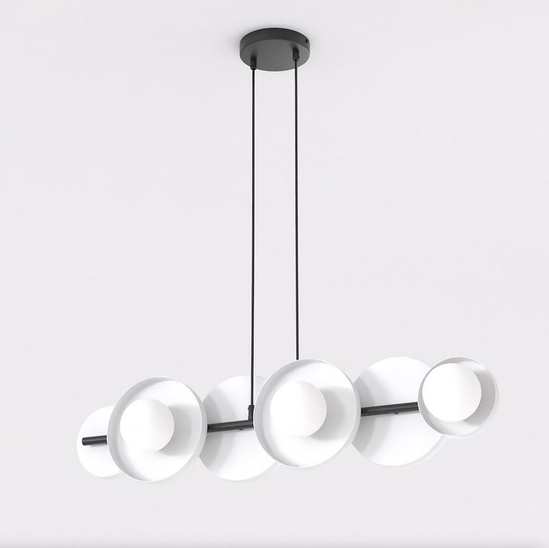 Emibig Lighting Taklampa MODEL 6 BL VIT