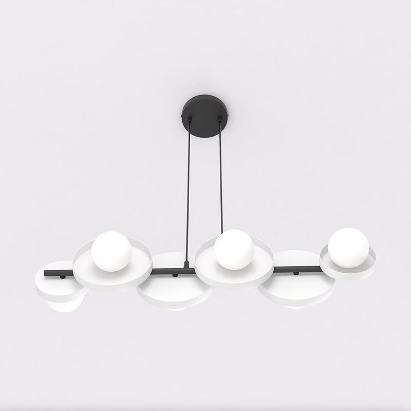 Emibig Lighting Taklampa MODEL 6 BL VIT