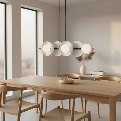 Emibig Lighting Taklampa MODEL 6 BL VIT