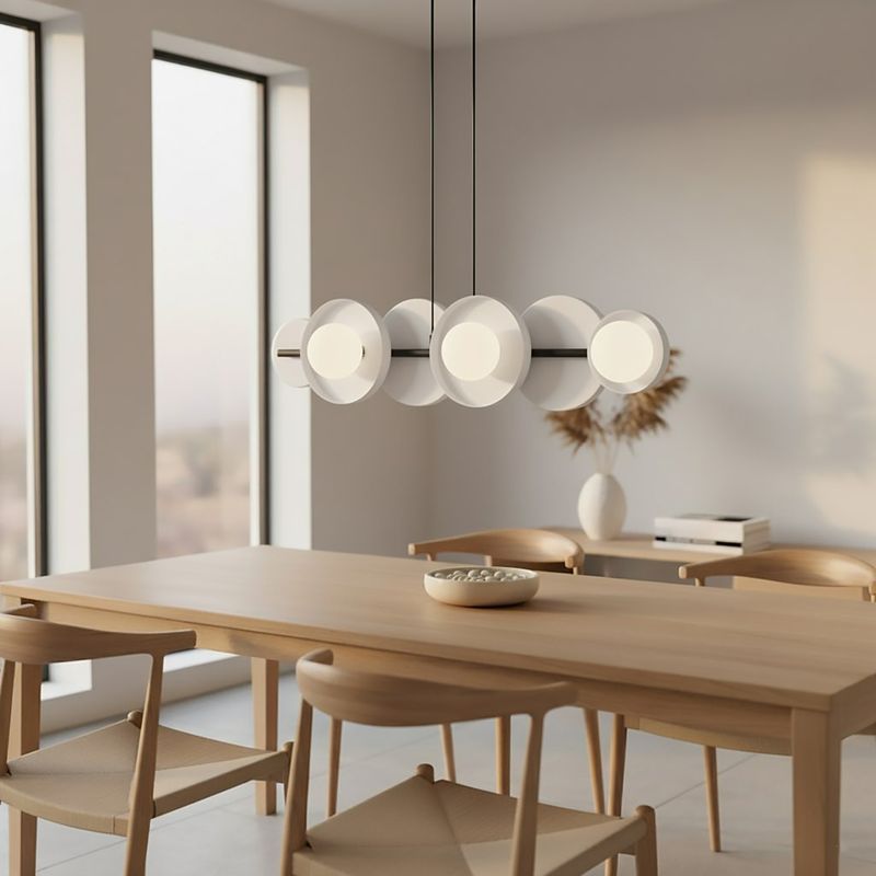 Emibig Lighting Taklampa MODEL 6 BL VIT