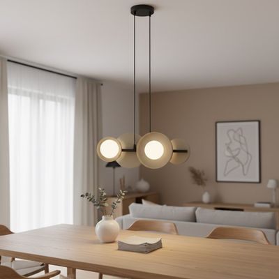 Emibig Lighting Taklampa MODEL 4 BL MOKKA