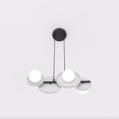 Emibig Lighting Taklampa MODEL 4 BL GRÃ…