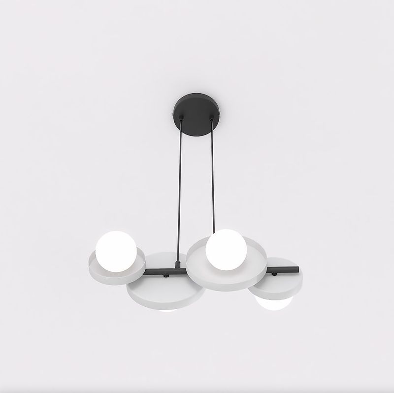 Emibig Lighting Taklampa MODEL 4 BL GRÃ…