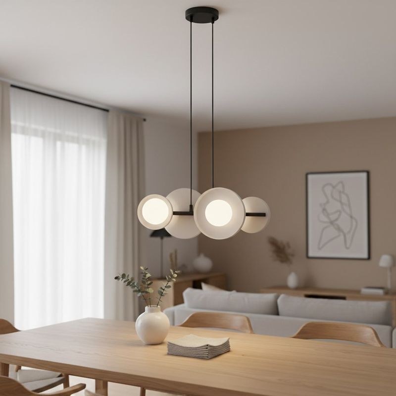 Emibig Lighting Taklampa MODEL 4 BL GRÃ…