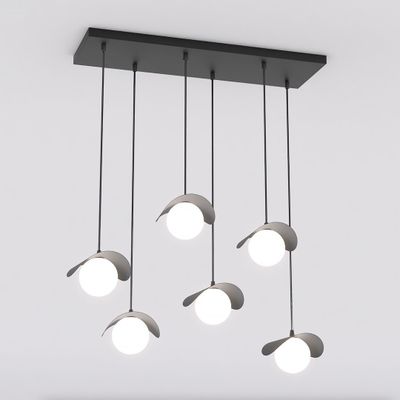 Emibig Lighting Taklampa RITUAL 6 SVART