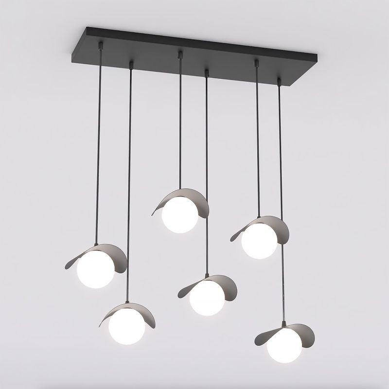 Emibig Lighting Taklampa RITUAL 6 SVART