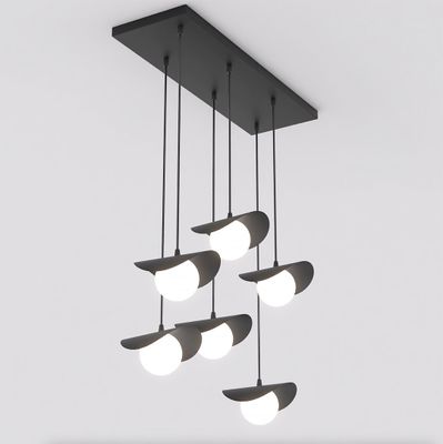Emibig Lighting Taklampa RITUAL 6 SVART