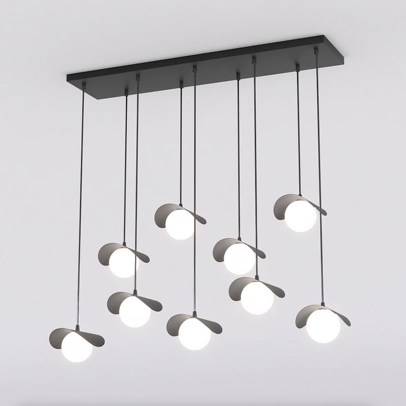 Emibig Lighting Taklampa RITUAL 9 SVART