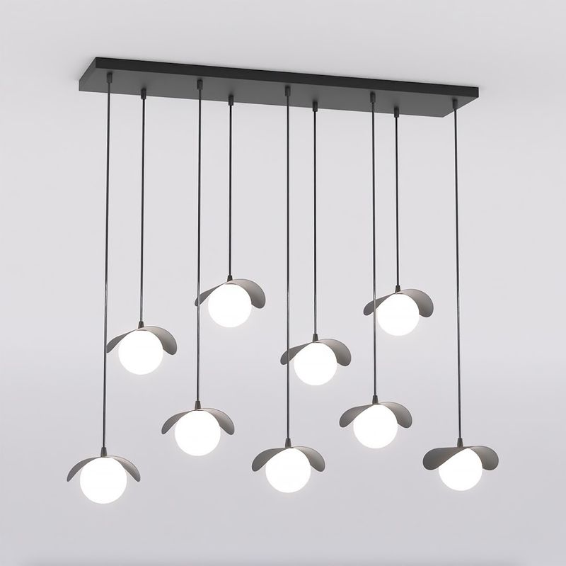 Emibig Lighting Taklampa RITUAL 9 SVART