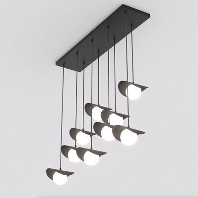 Emibig Lighting Taklampa RITUAL 9 SVART