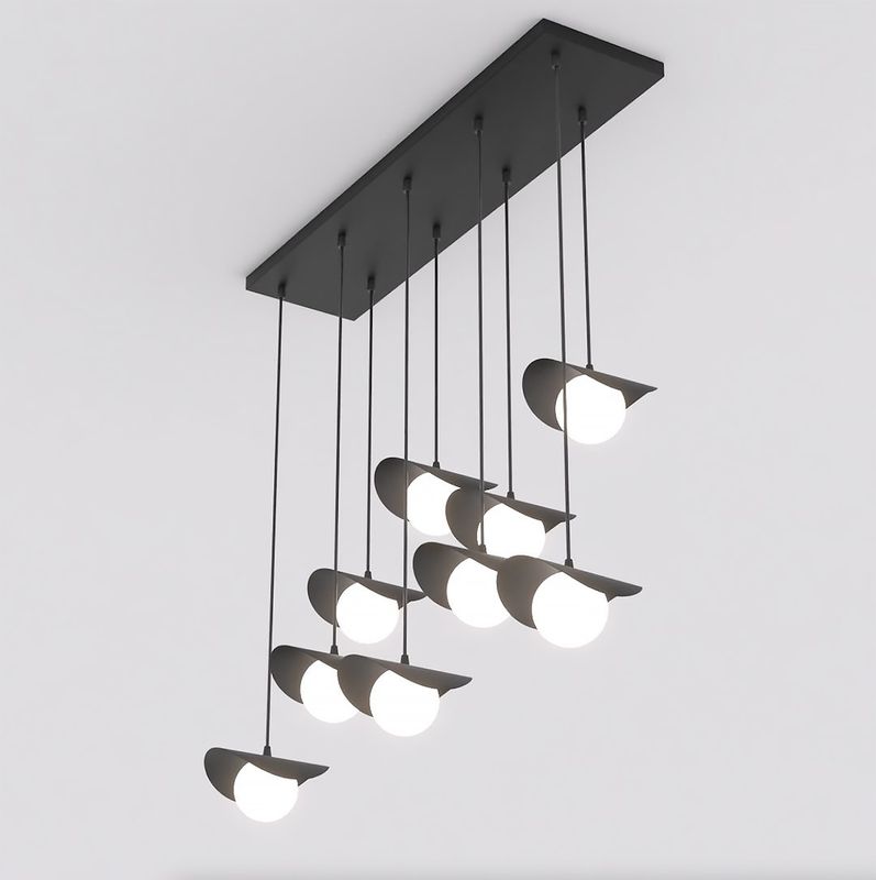 Emibig Lighting Taklampa RITUAL 9 SVART