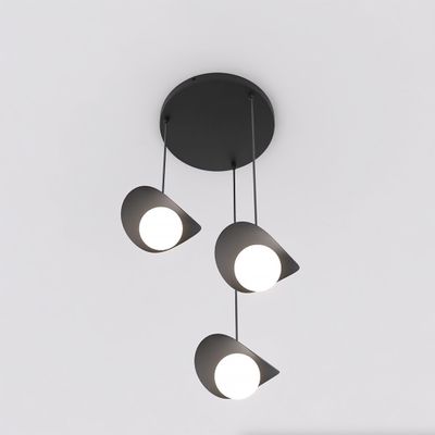 Emibig Lighting Taklampa RITUAL 3 PREM SVART