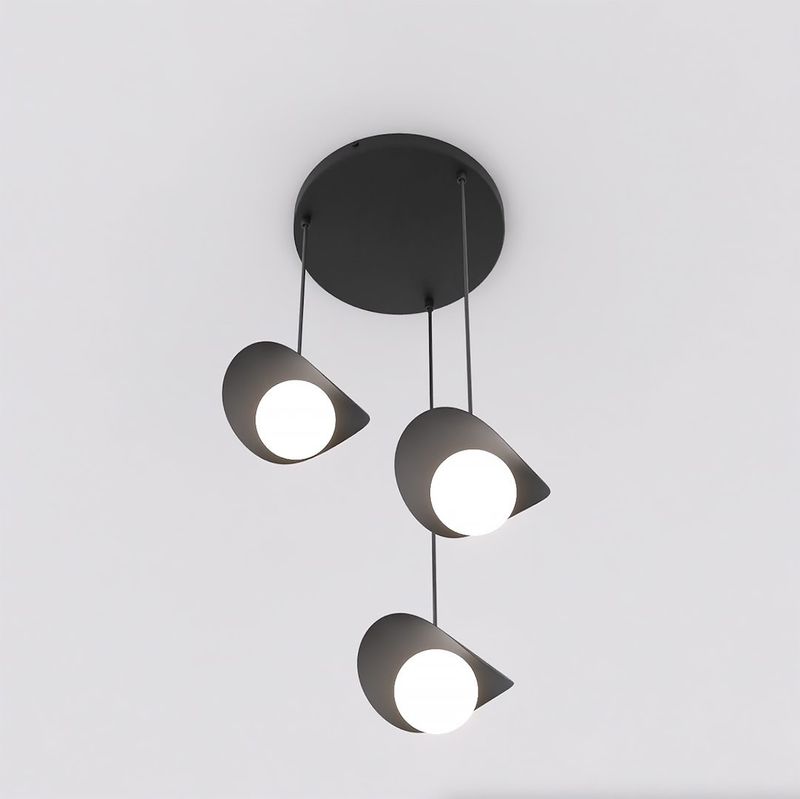Emibig Lighting Taklampa RITUAL 3 PREM SVART