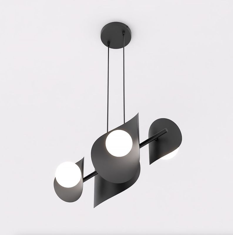 Emibig Lighting Taklampa ELEMENTI 4 SVART