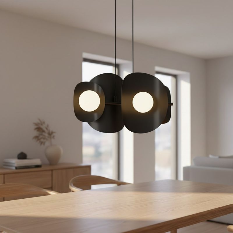 Emibig Lighting Taklampa ELEMENTI 4 SVART