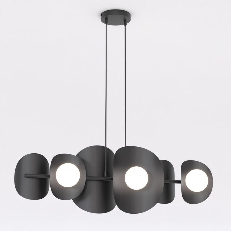 Emibig Lighting Taklampa ELEMENTI 6 SVART
