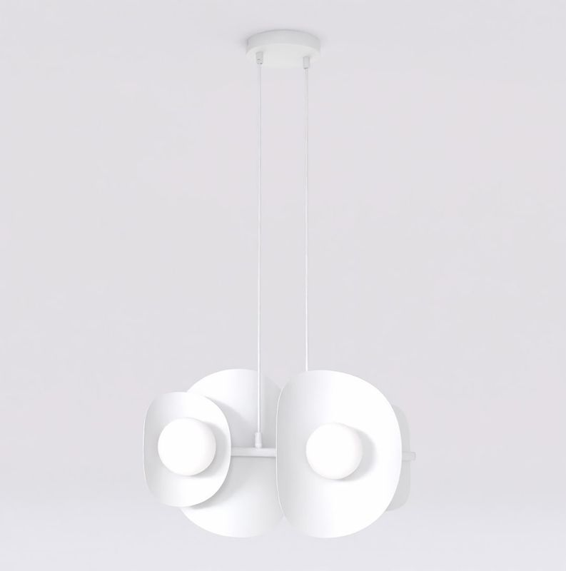 Emibig Lighting Taklampa ELEMENTI 4 VIT